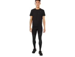 New ASICS MEN VENTILATE ACTIBREEZE SHORT SLEEVE TOP Performance Black
