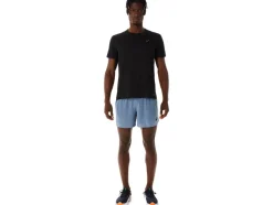 Store ASICS MEN VENTILATE 5IN SHORT Steel Blue