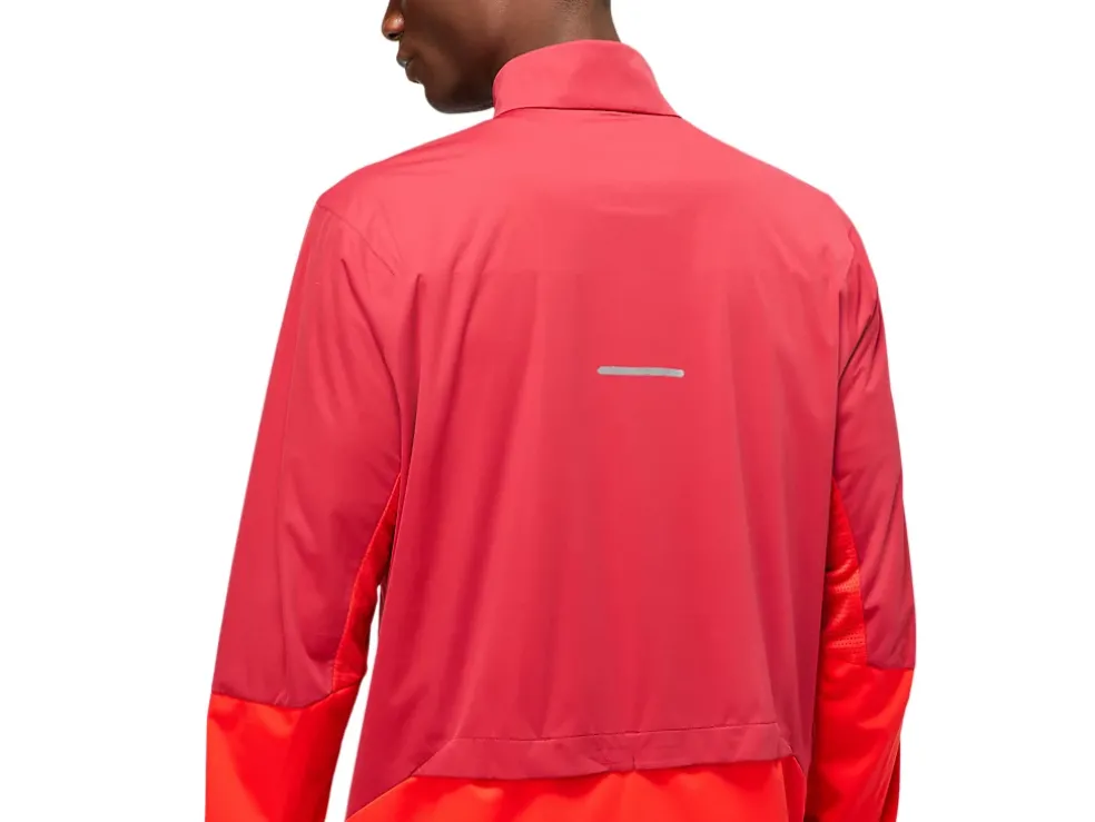 Outlet ASICS MEN VENTILATE JACKET Burgundy/Electric Red