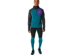 Sale ASICS MEN WINTER RUN TIGHT Velvet Pine/Performance Black