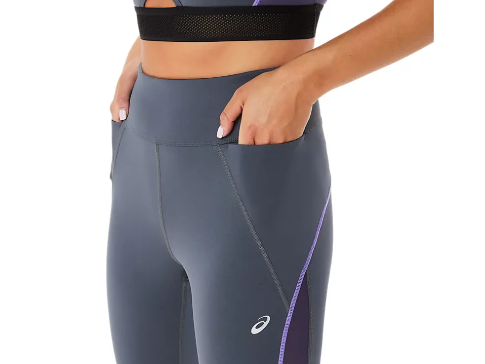 Flash Sale ASICS MESH PANEL TRAINING TIGHT Carrier Grey