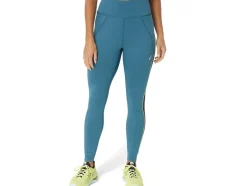 Store ASICS MESH PANEL TRAINING TIGHT Gloomy Sea