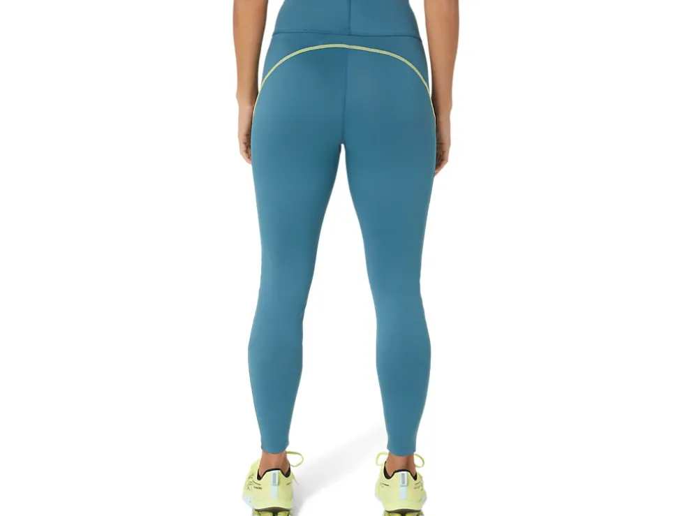 Store ASICS MESH PANEL TRAINING TIGHT Gloomy Sea