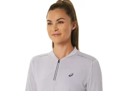 New ASICS METARUN 1/2 ZIP LONG SLEEVE TOP Dusk Violet/Violet Quartz