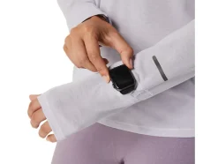 New ASICS METARUN 1/2 ZIP LONG SLEEVE TOP Dusk Violet/Violet Quartz