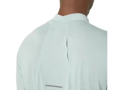 New ASICS METARUN MOCK NECK LONG SLEEVE TOP Ocean Haze/Foggy Teal