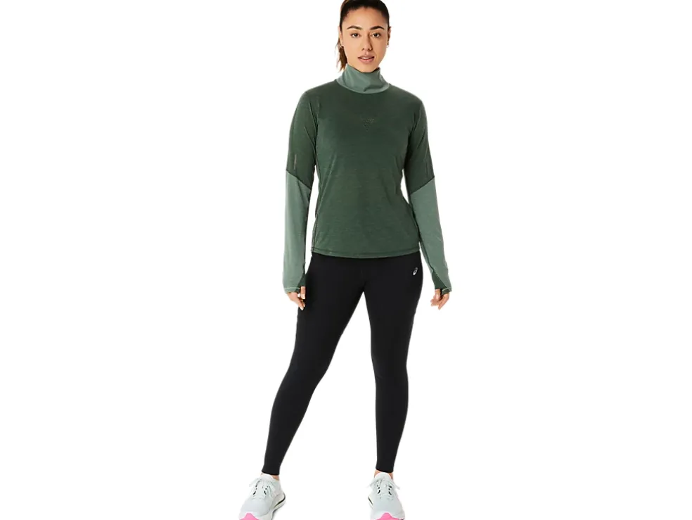 Flash Sale ASICS METARUN MOCK NECK LONG SLEEVE TOP Rain Forest