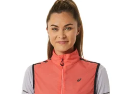 Sale ASICS METARUN PACKABLE VEST Papaya