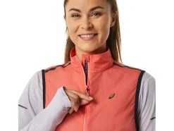 Sale ASICS METARUN PACKABLE VEST Papaya