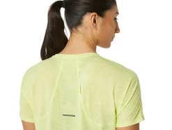 Hot ASICS METARUN PATTERN SHORT SLEEVE TOP Glow Yellow