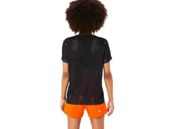 Outlet ASICS METARUN SHORT SLEEVE TOP Performance Black