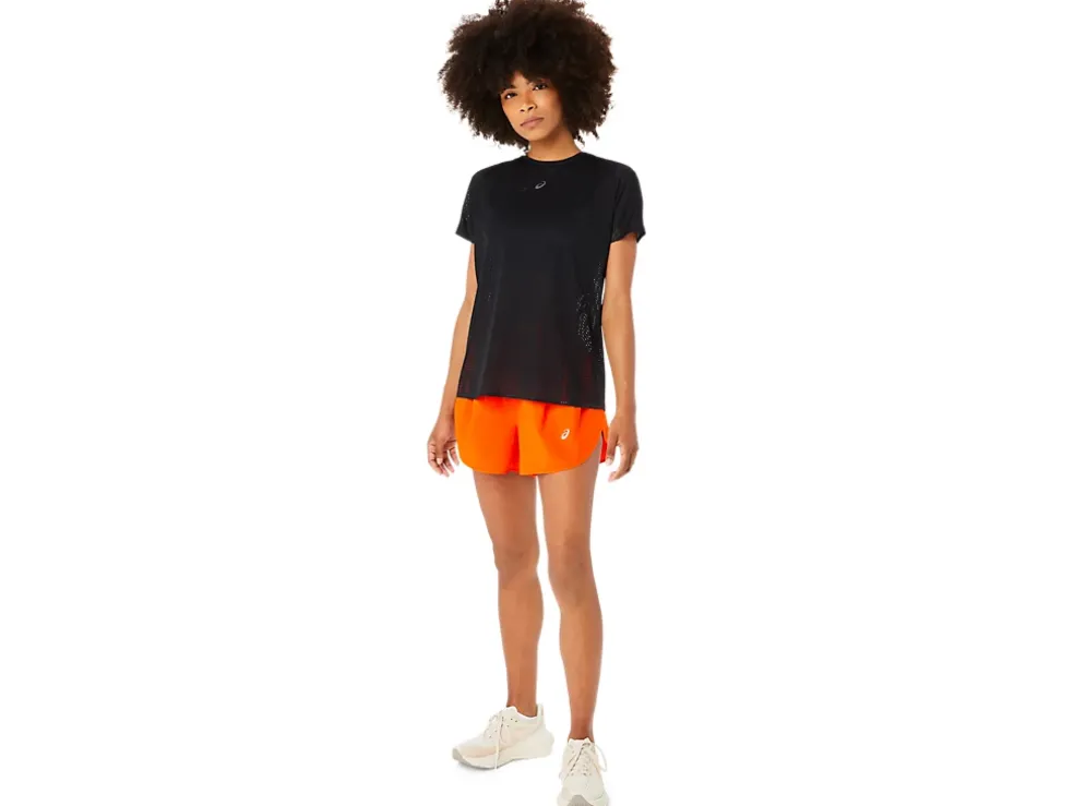 Outlet ASICS METARUN SHORT SLEEVE TOP Performance Black