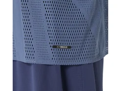 Outlet ASICS METARUN SHORT SLEEVE TOP Denim Blue