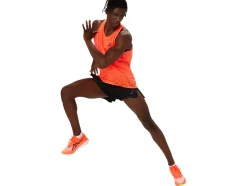 Discount ASICS METARUN SINGLET Sunrise Red