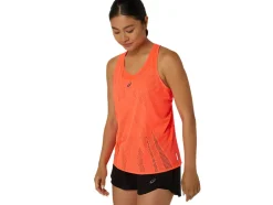 Hot ASICS METARUN TANK Sunrise Red