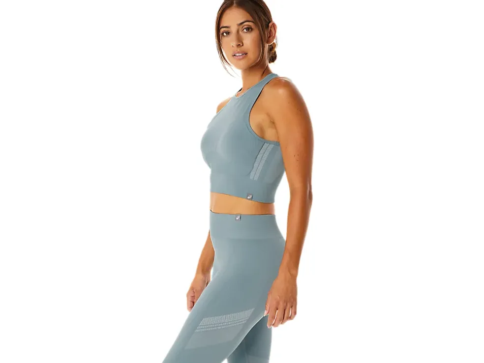 Sale ASICS NAGINO FLEX SEAMLESS BRA Light Steel