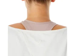Shop ASICS NAGINO FLEX SHORT SLEEVE TOP Cream