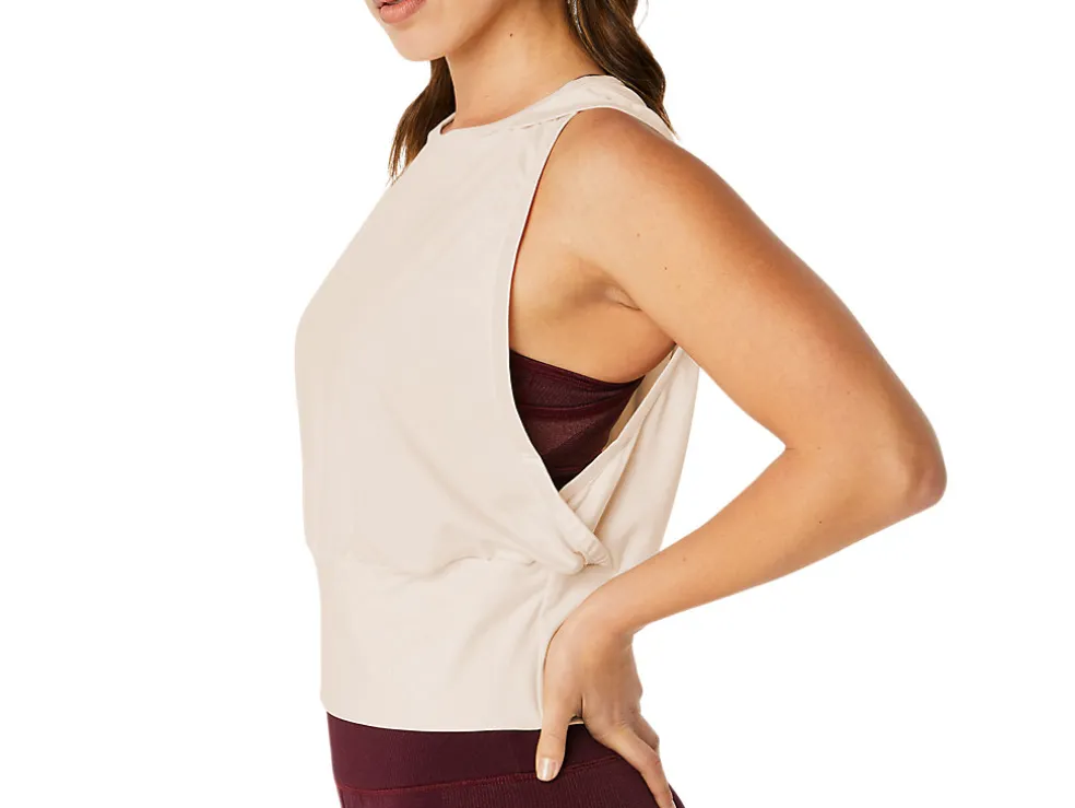 Clearance ASICS NAGINO FLEX SLEEVELESS TOP Rose Dust