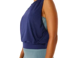 Flash Sale ASICS NAGINO FLEX SLEEVELESS TOP Indigo Blue