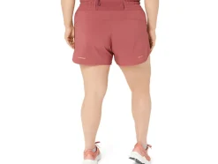 Best Sale ASICS NAGINO 4IN RUN SHORT Brisket Red