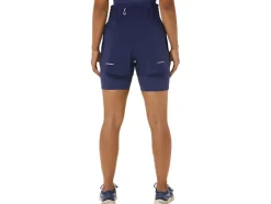 Clearance ASICS NAGINO 4IN RUN SHORT Indigo Blue