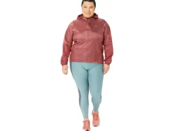 Cheap ASICS NAGINO PACKABLE RUN JACKET Brisket Red