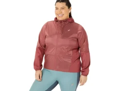 Cheap ASICS NAGINO PACKABLE RUN JACKET Brisket Red
