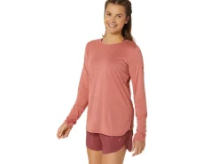 Fashion ASICS NAGINO RUN LONG SLEEVE TOP Light Garnet
