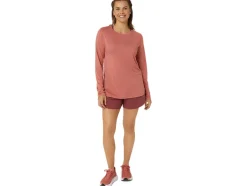 Fashion ASICS NAGINO RUN LONG SLEEVE TOP Light Garnet