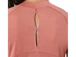 Hot ASICS NAGINO RUN SHORT SLEEVE TOP Light Garnet