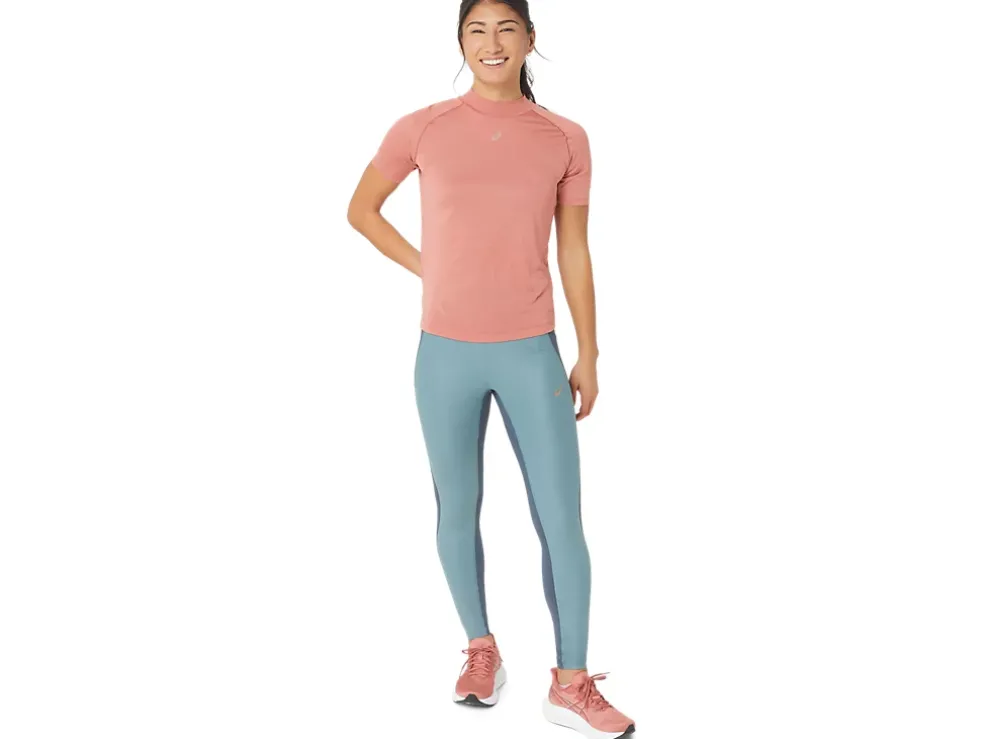 Hot ASICS NAGINO RUN SHORT SLEEVE TOP Light Garnet