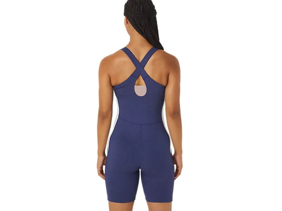 Hot ASICS NAGINO RUN UNITARD Indigo Blue Heather/Sky