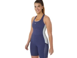 Hot ASICS NAGINO RUN UNITARD Indigo Blue Heather/Sky