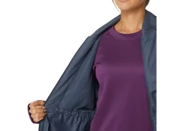 Best Sale ASICS NAGINO WOVEN LONG JACKET Tarmac