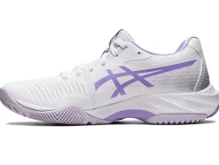 Shop ASICS NETBURNER BALLISTIC FF 3 White/Digital Violet
