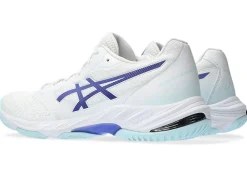 Shop ASICS NETBURNER BALLISTIC FF 3 White/Blue Violet