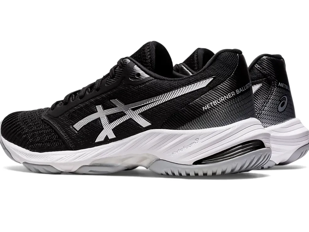 Online ASICS NETBURNER BALLISTIC FF 3 Black/Pure Silver