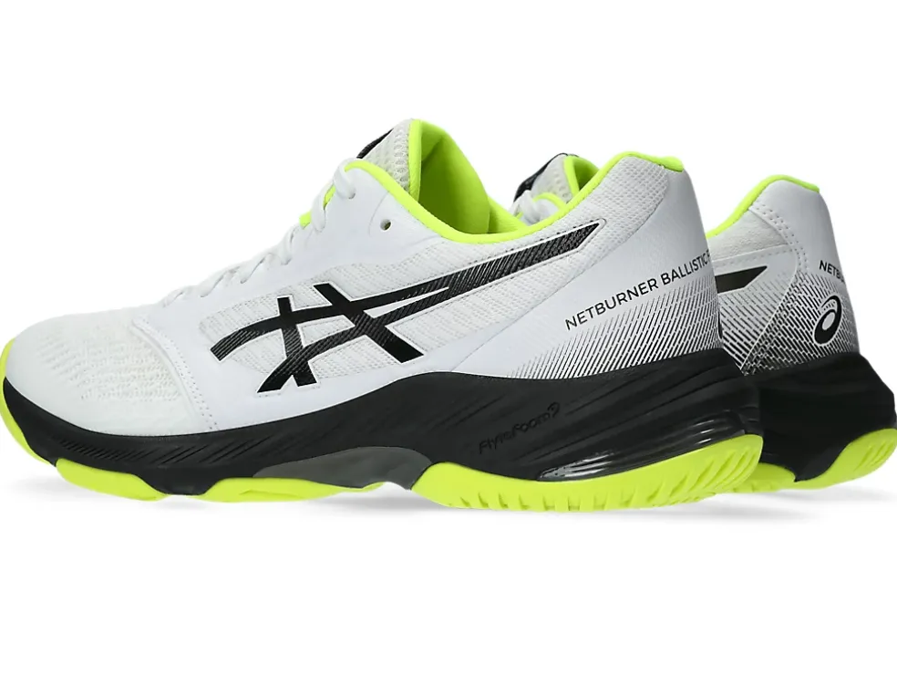 Cheap ASICS NETBURNER BALLISTIC FF 3 White/Gunmetal