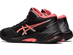 Discount ASICS NETBURNER BALLISTIC FF MT 3 Black/Papaya