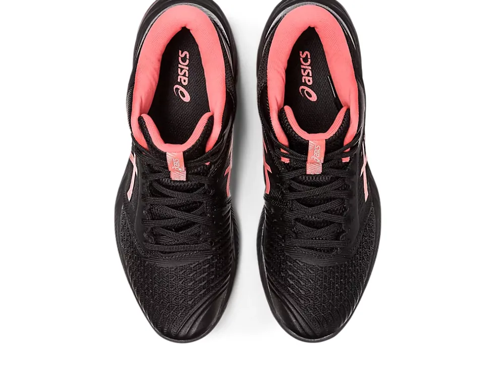 Discount ASICS NETBURNER BALLISTIC FF MT 3 Black/Papaya