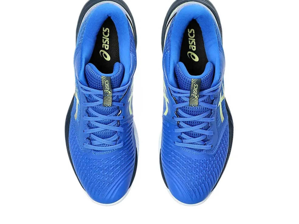 New ASICS NETBURNER BALLISTIC FF MT 3 Illusion Blue/Glow Yellow
