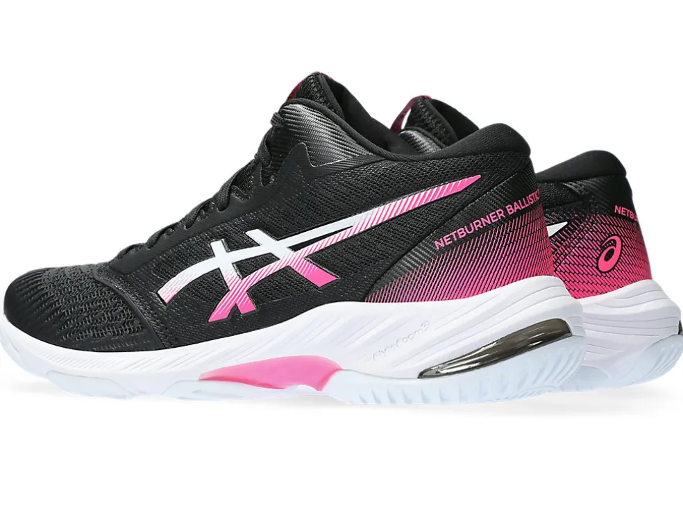 New ASICS NETBURNER BALLISTIC FF MT 3 Black/Hot Pink