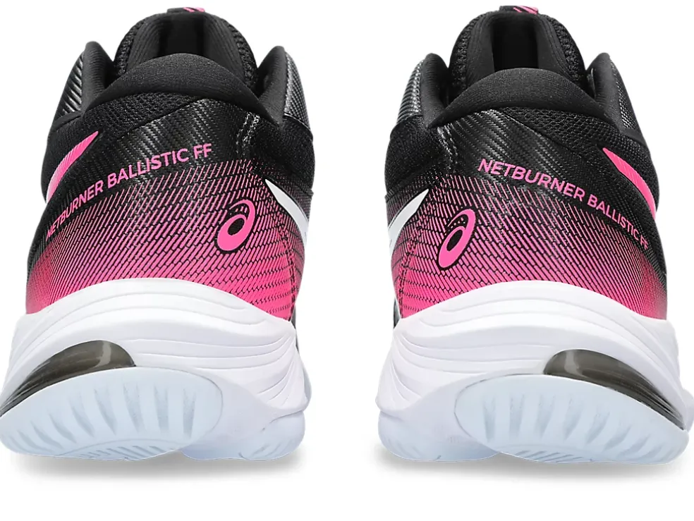 New ASICS NETBURNER BALLISTIC FF MT 3 Black/Hot Pink