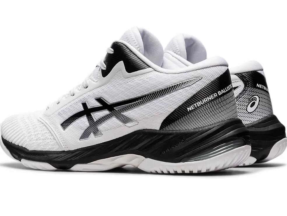 Discount ASICS NETBURNER BALLISTIC FF MT 3 White/Black