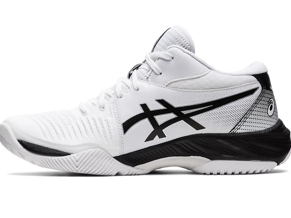 Discount ASICS NETBURNER BALLISTIC FF MT 3 White/Black