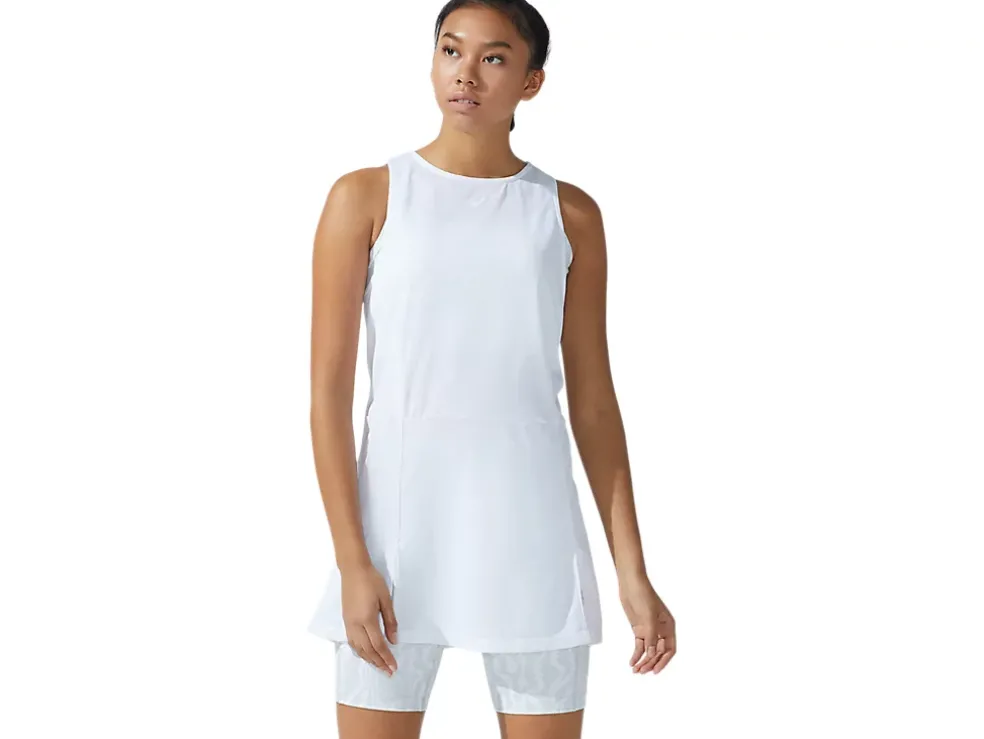 Cheap ASICS NEW STRONG 92 DRESS Brilliant White/Glacier Grey Print