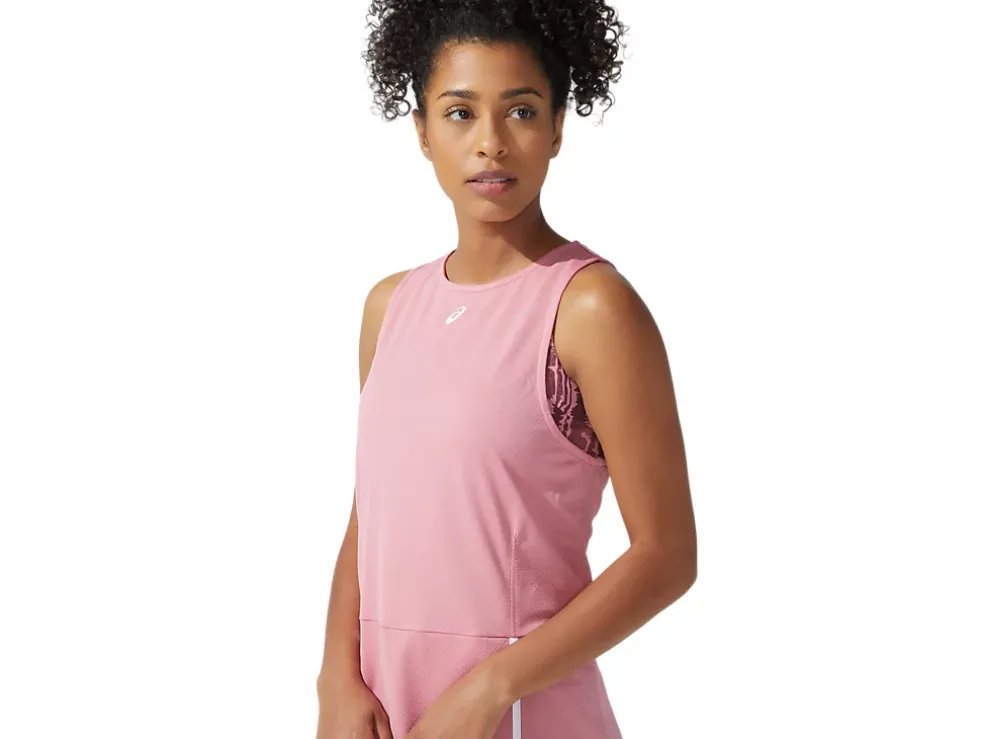 Online ASICS NEW STRONG 92 DRESS Smokey Rose/Deep Mars Print