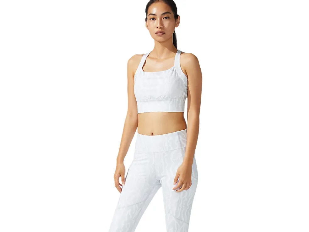 Best Sale ASICS NEW STRONG 92 PRINTED BRA Brilliant White Print