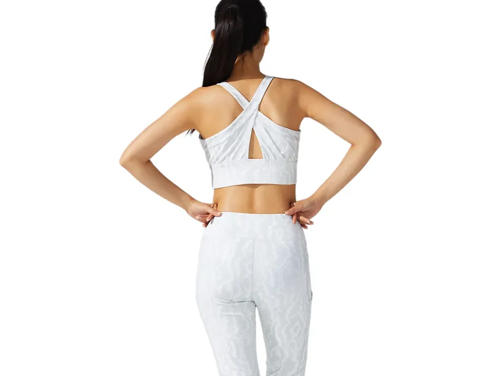 Best Sale ASICS NEW STRONG 92 PRINTED BRA Brilliant White Print