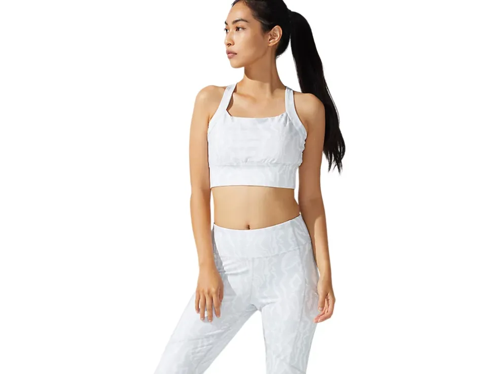 Best Sale ASICS NEW STRONG 92 PRINTED BRA Brilliant White Print